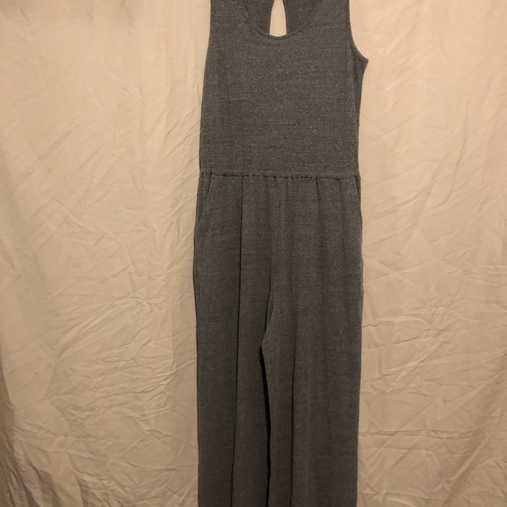 Cost Plus World Market Heather Gray jumpsuit
